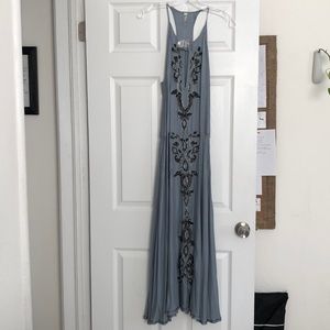 Free people blue bohemian dress